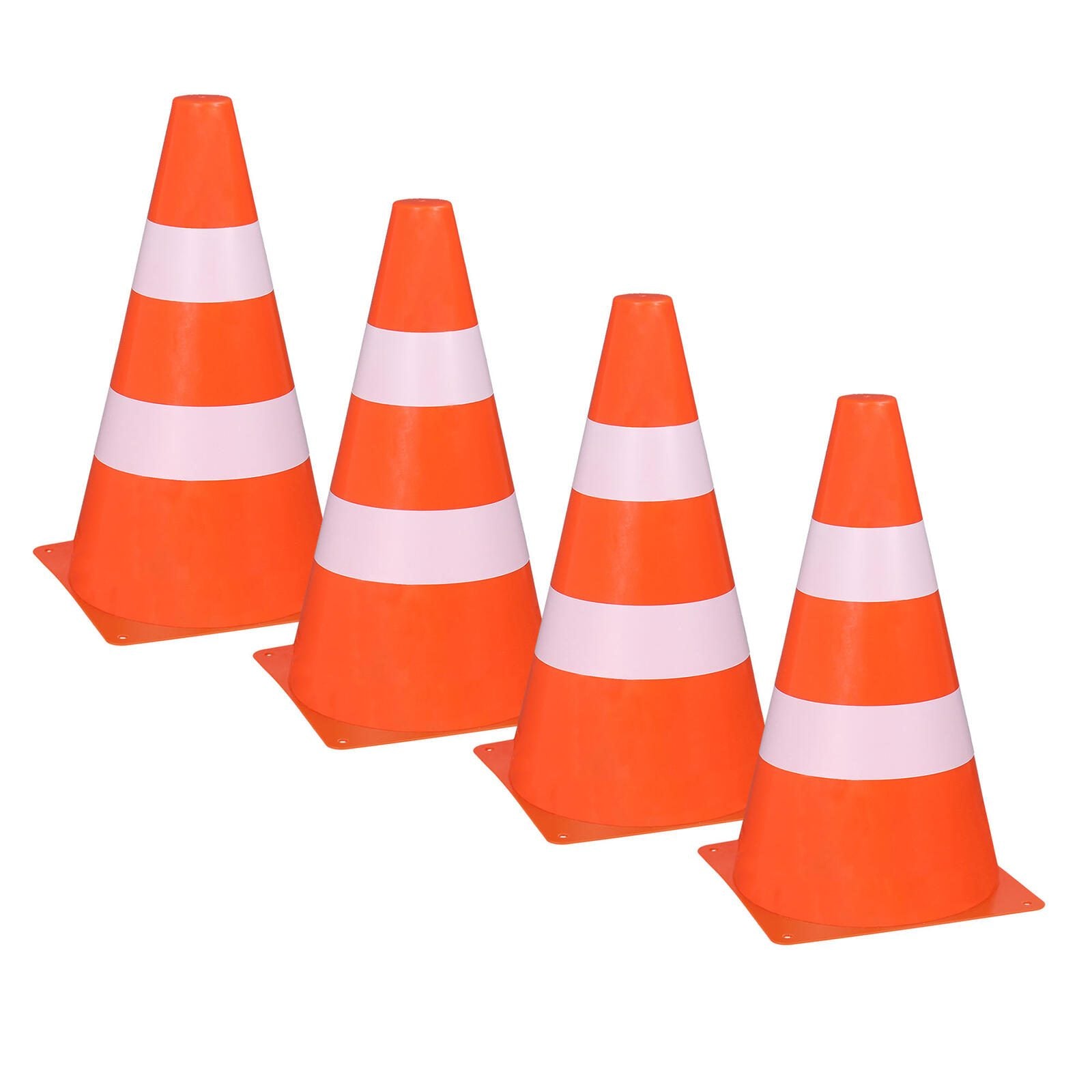 Idena Spielzeug-Pylone 24 cm orange, weiß