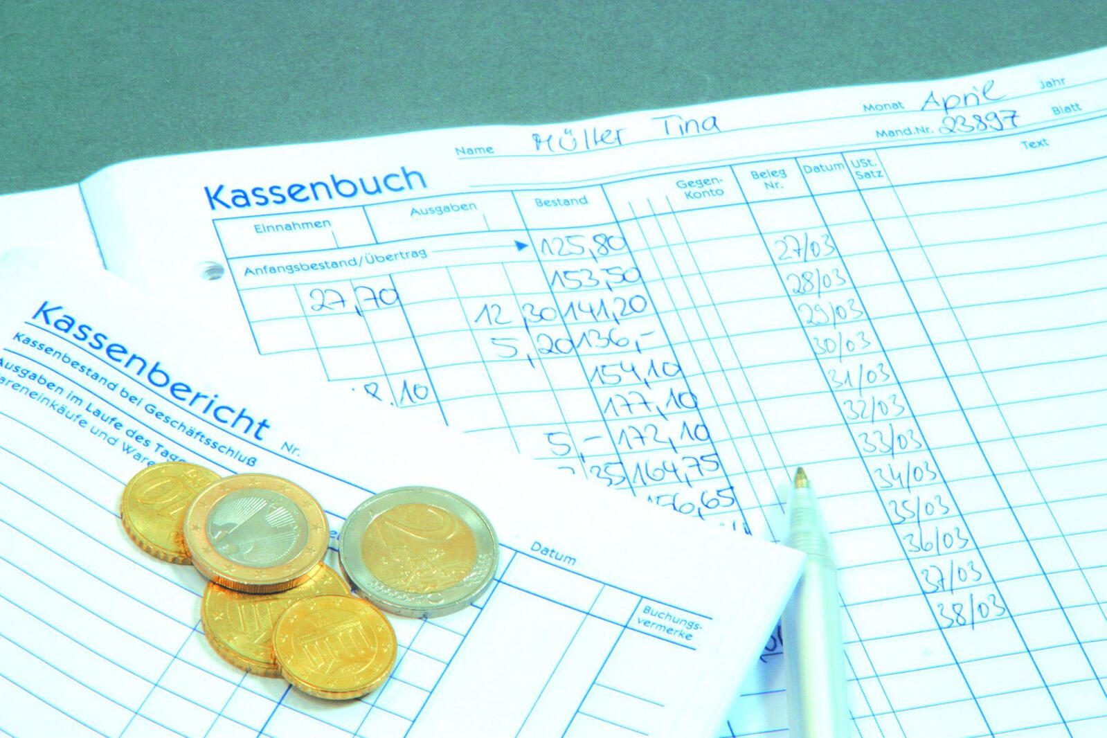 AVERY Zweckform Formularbuch Kassenbericht DIN A5 2x 50 Seiten