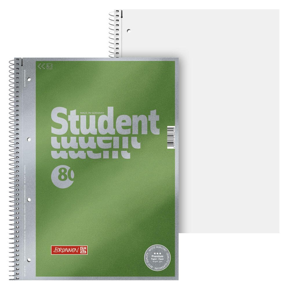 BRUNNEN Collegeblock DIN A4 blanko