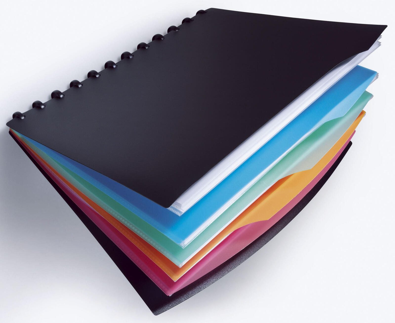 DURABLE Ringmappe schwarz/bunt
