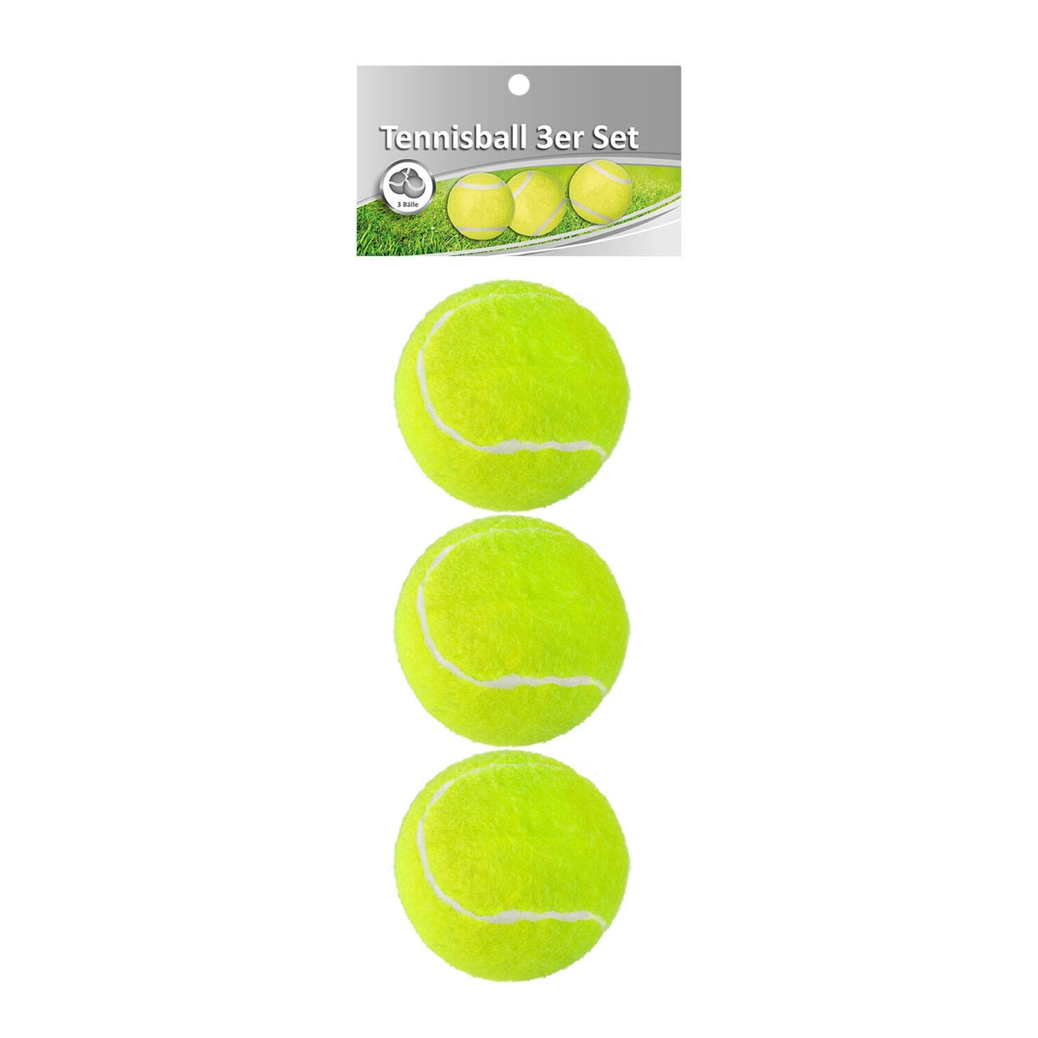 Idena Tennisbälle gelb/grün