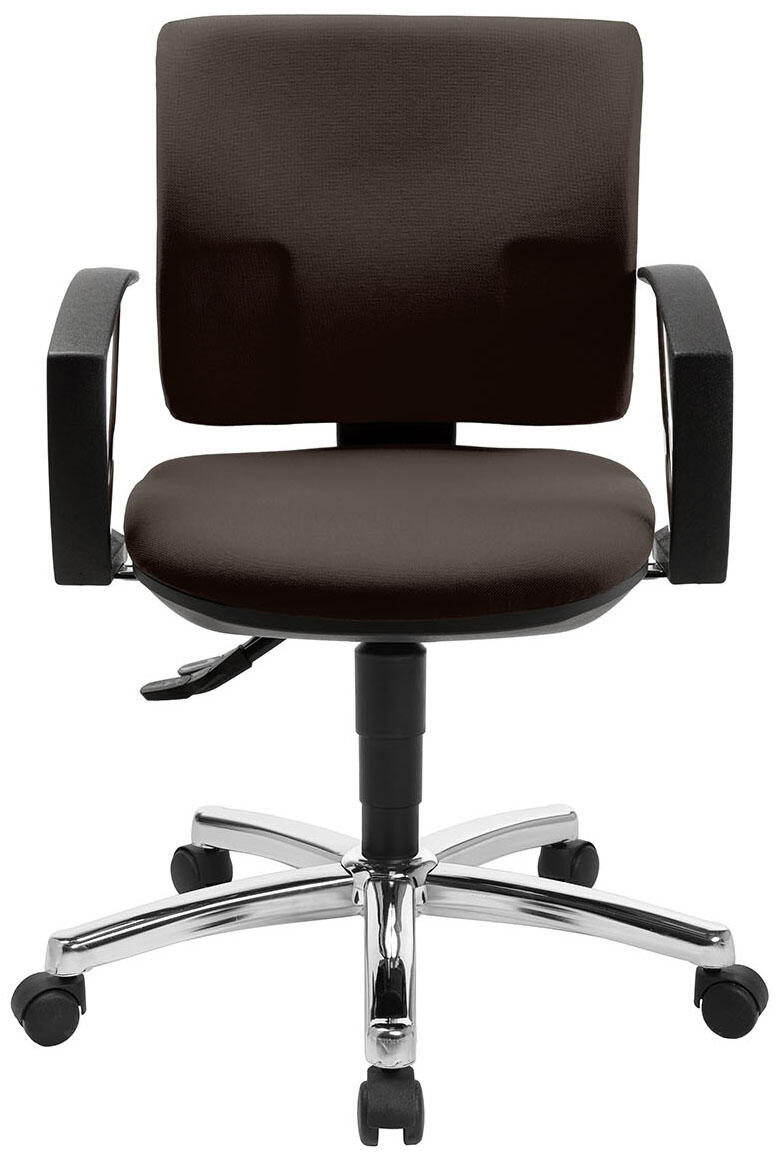 Topstar Bürostuhl Pro 30 chrom d.braun