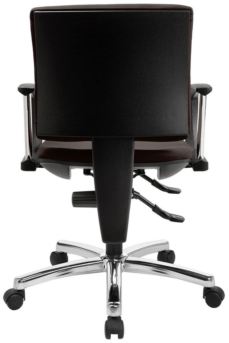 Topstar Bürostuhl Pro 30 chrom d.braun