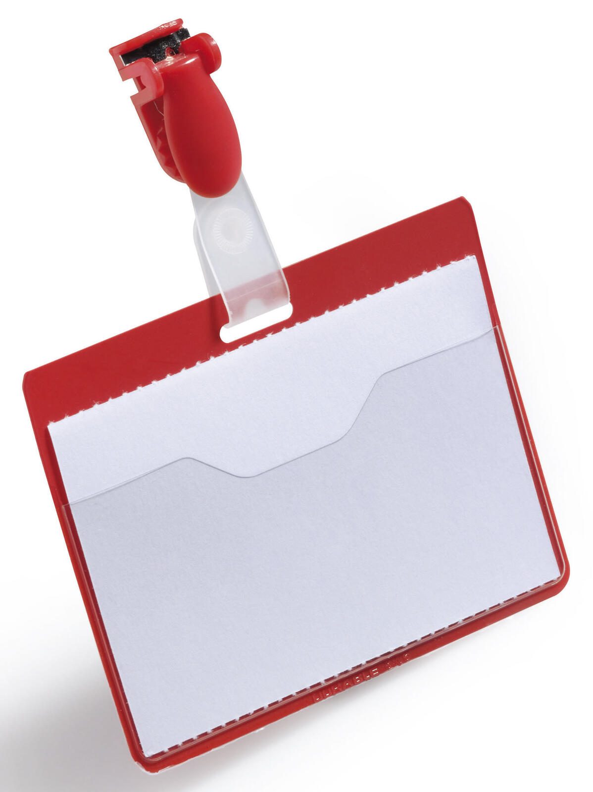 DURABLE Namensschilder rot 9 cm x 6 cm