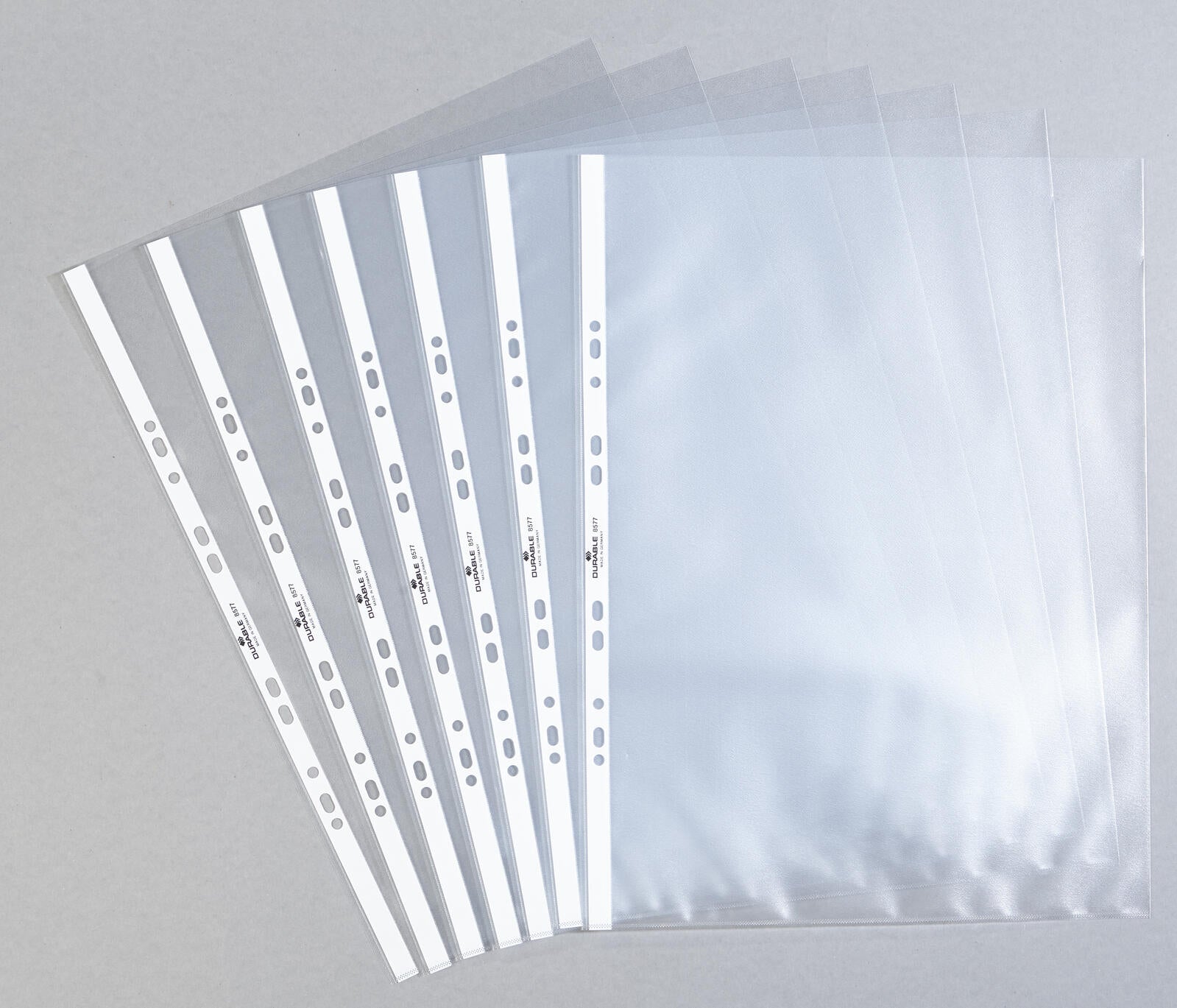 DURABLE Prospekthüllen DIN A3 quer 0.12 mm transparent