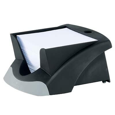 DURABLE Zettelbox schwarz/grau inkl. 500 Notizzetteln