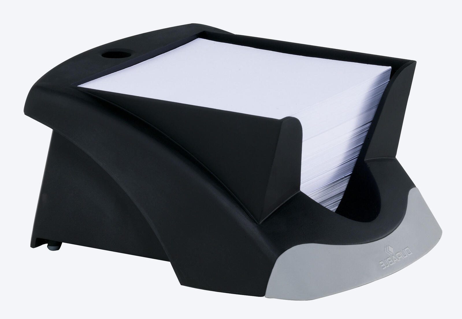 DURABLE Zettelbox schwarz/grau inkl. 500 Notizzetteln