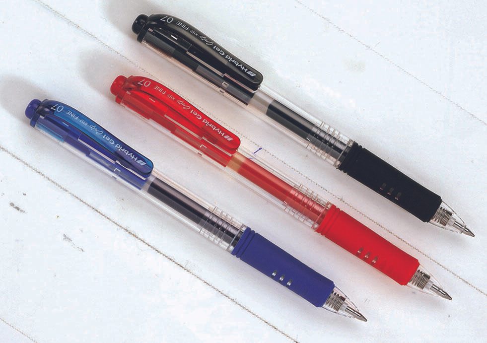 Pentel Hybrid Gel K 157 Gelschreiber 0.35 mm, Schreibfarbe: Schwarz