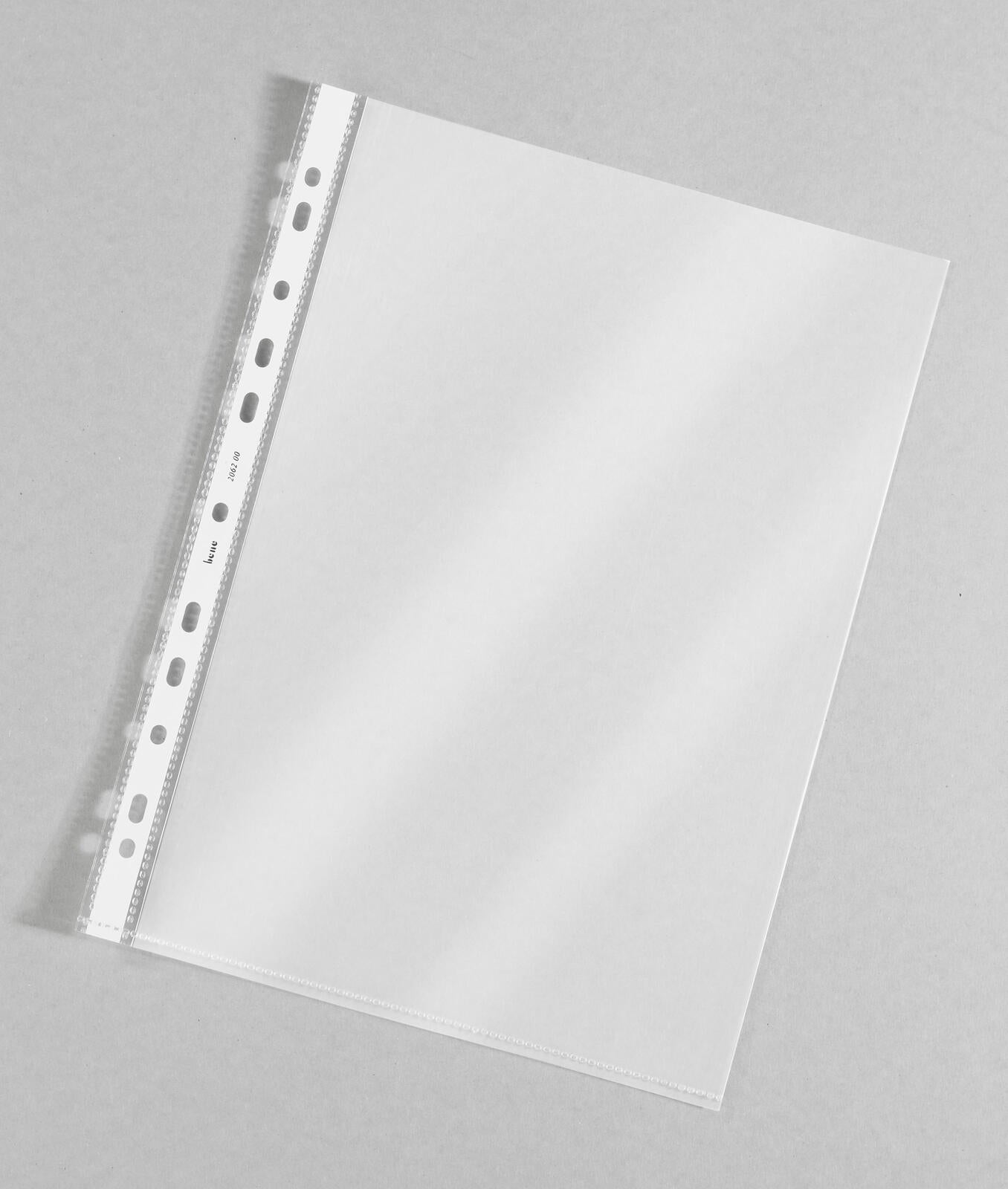 bene Prospekthüllen DIN A4 0.14 mm glasklar