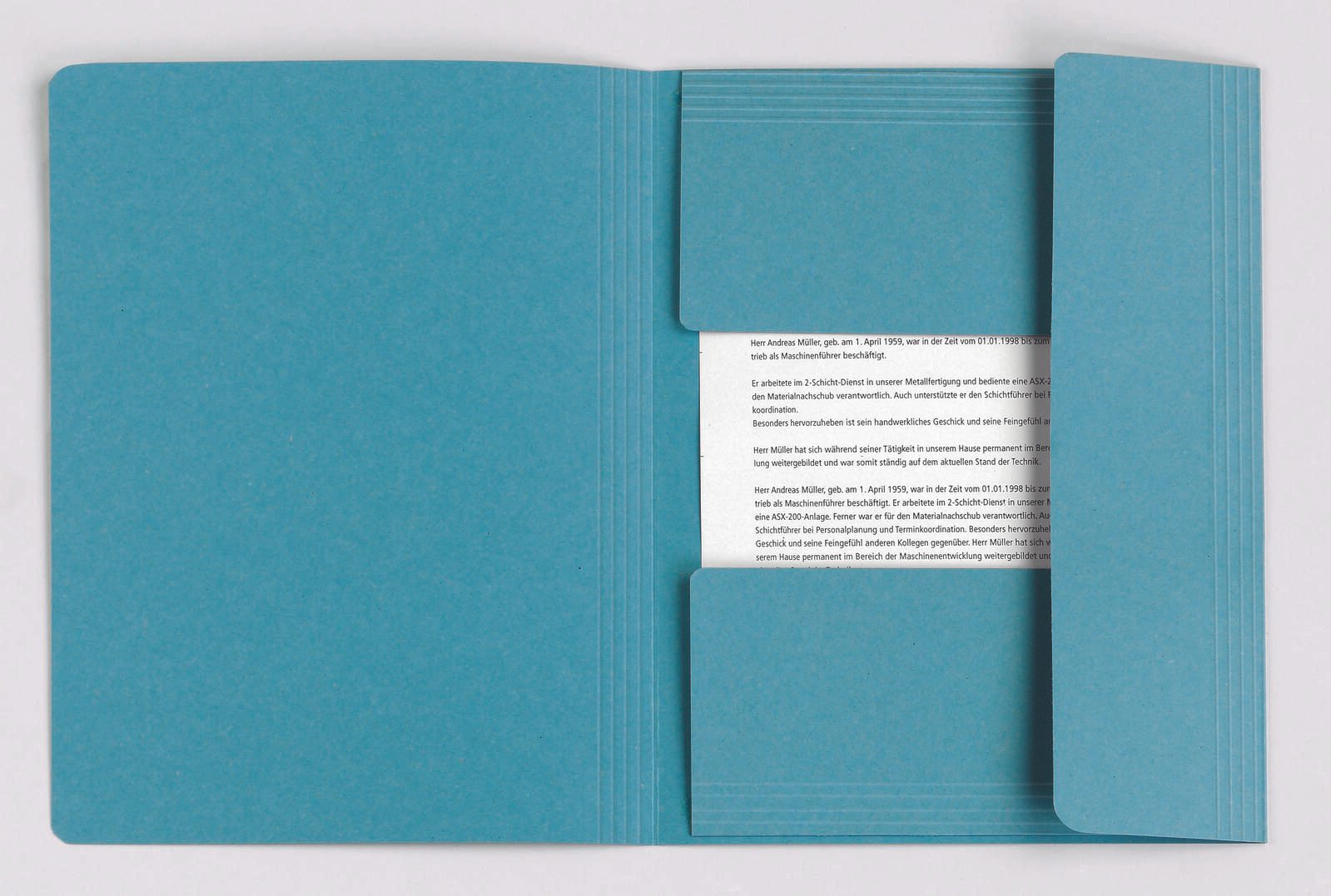 bene Sammelmappen DIN A4 blau