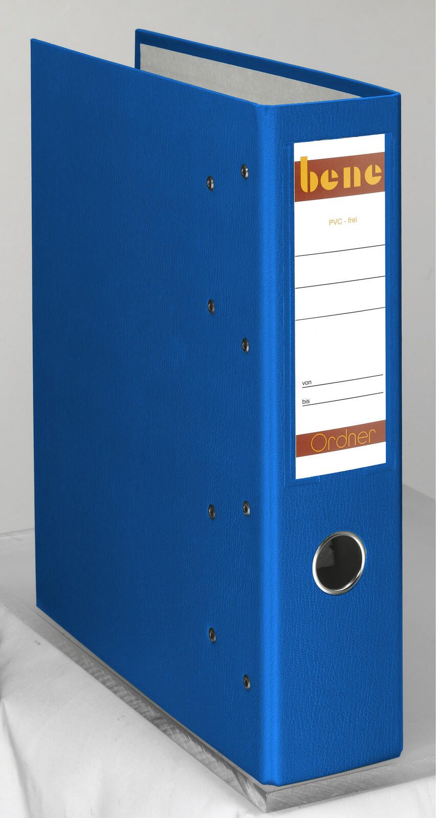 bene Doppelordner 2x A5 quer Karton blau