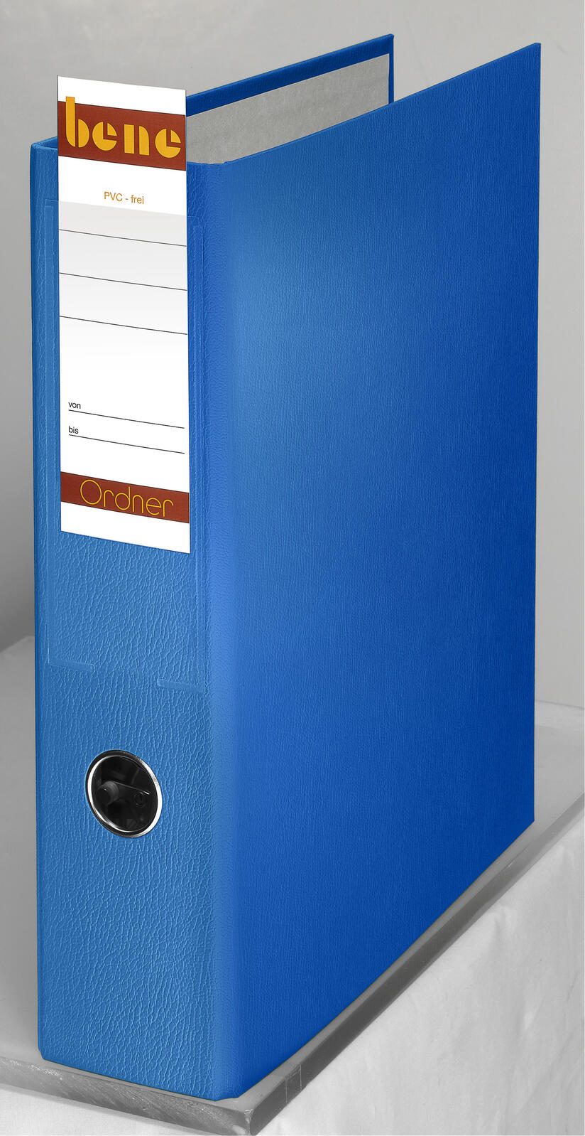 bene Doppelordner 2x A5 quer Karton blau