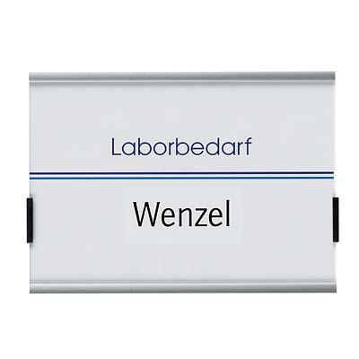 DURABLE Türschild 14,9 x 21,05 cm silber