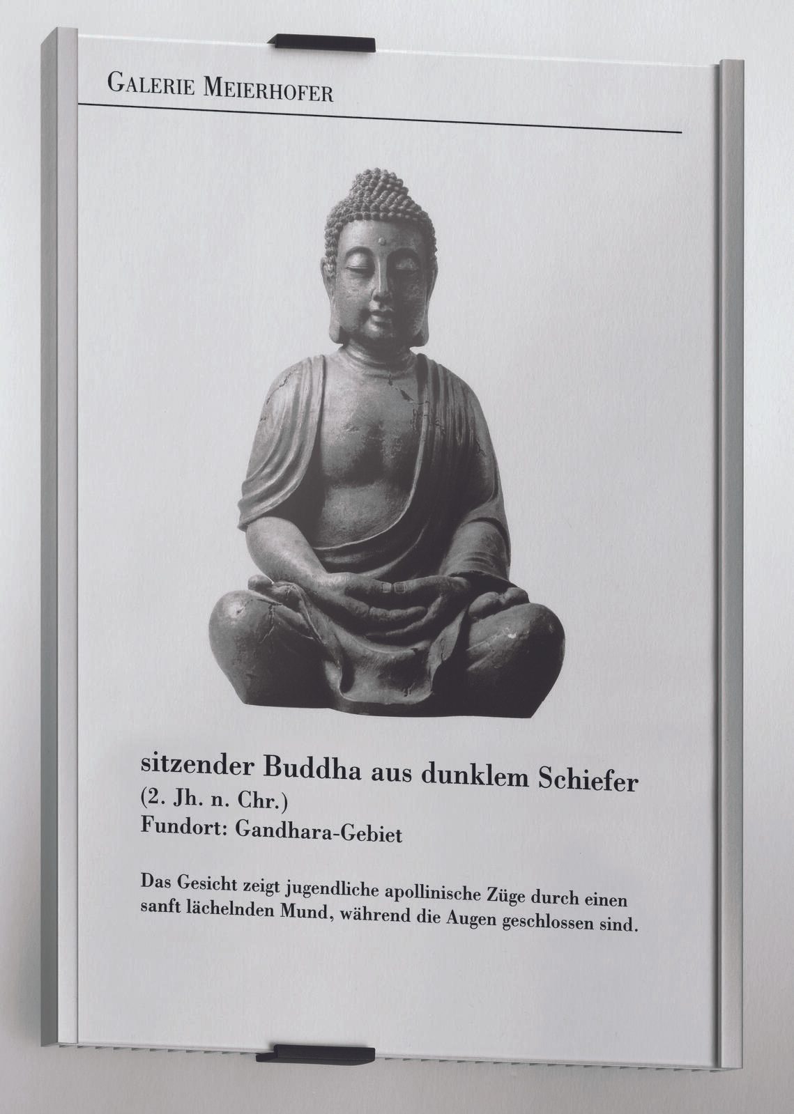 DURABLE Türschild 21,0 x 29,7 cm silber