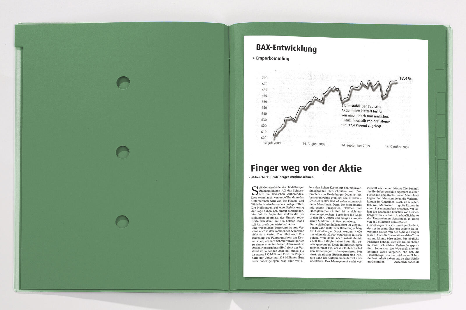 bene Ordnungsmappe DIN A4 12-Fach blau