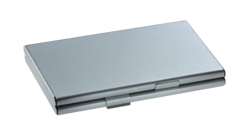 SIGEL Visitenkartenetui 92 x 10 x 63 mm silber