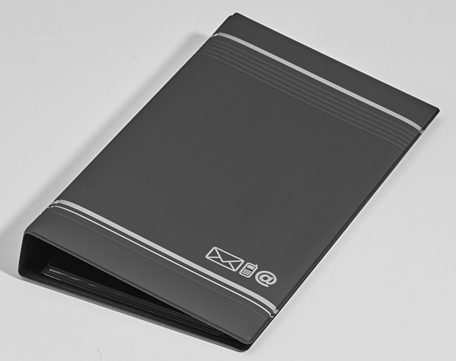 DURABLE Adress-Ringbuch anthrazit