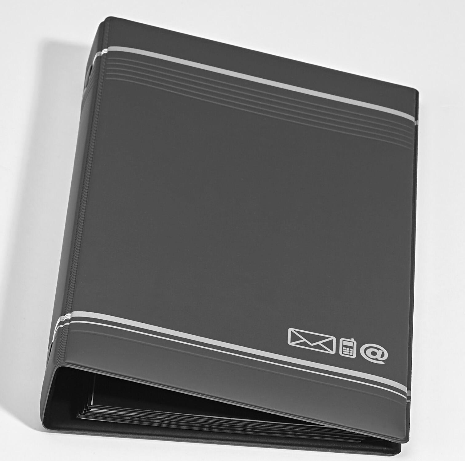 DURABLE Adress-Ringbuch anthrazit