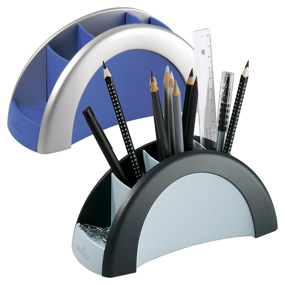 DURABLE Stiftehalter 20,5 x 9,0 x 8,0 cm schwarz/grau