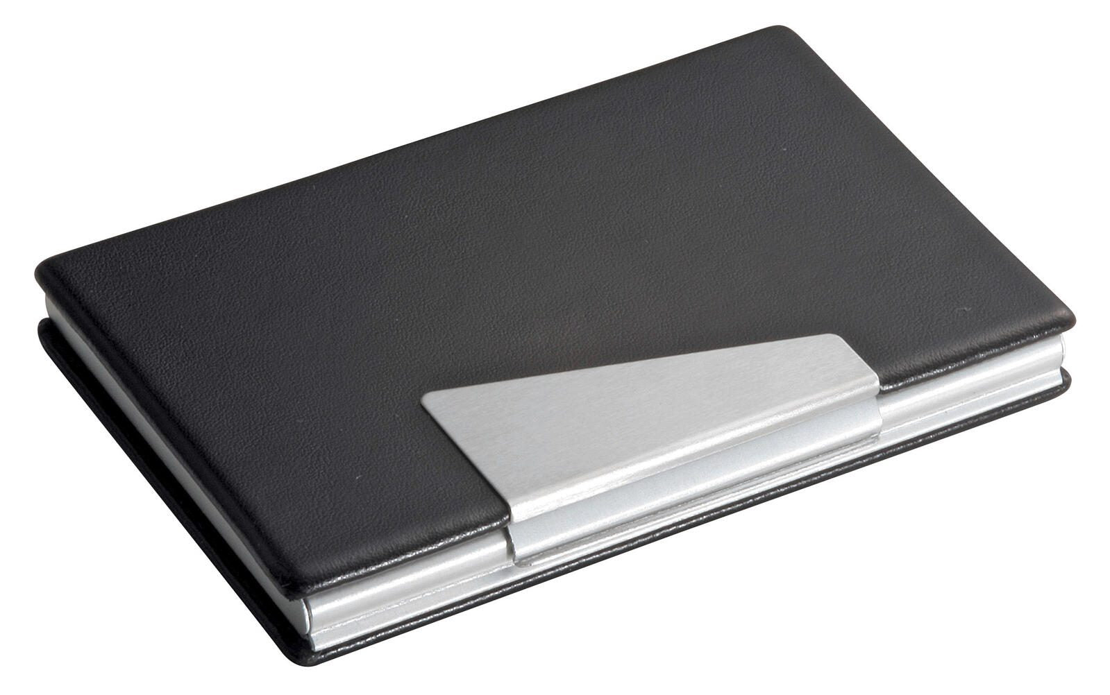 SIGEL Visitenkartenetui 95 x 12 x 65 mm schwarz