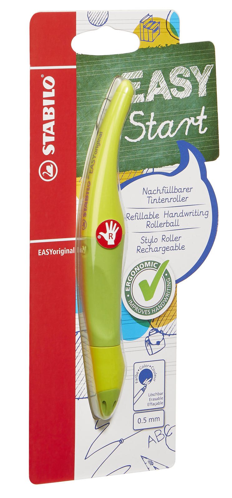 STABILO EASYoriginal Tintenroller 0.5 mm Blau