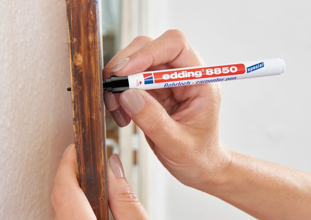 edding Tieflochmarker 1.0 mm Schwarz