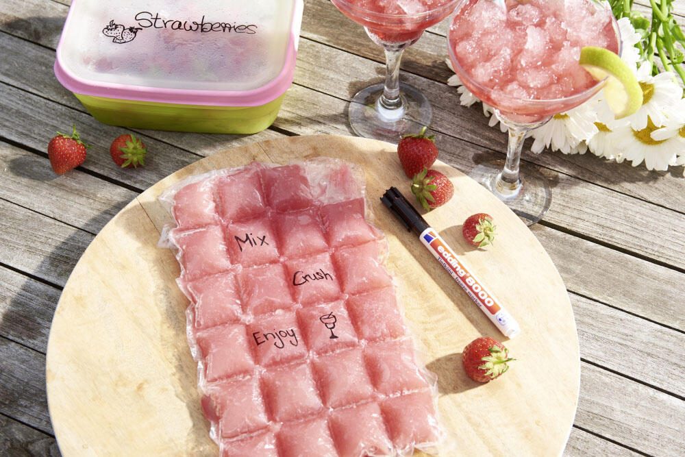 edding Tiefkühlmarker 1.0 mm Schwarz