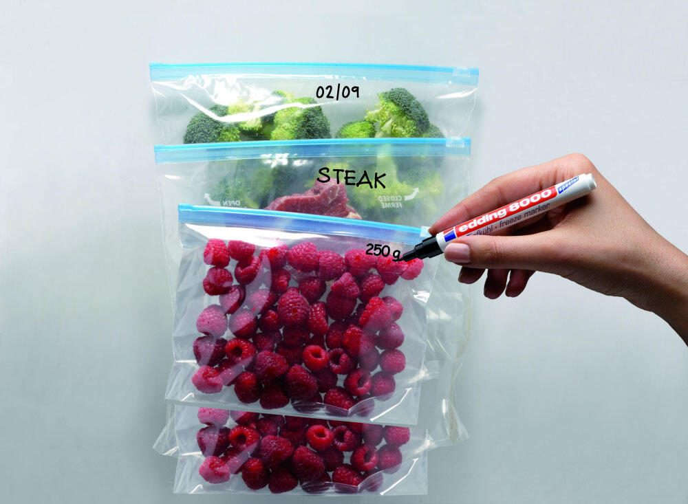 edding Tiefkühlmarker 1.0 mm Schwarz