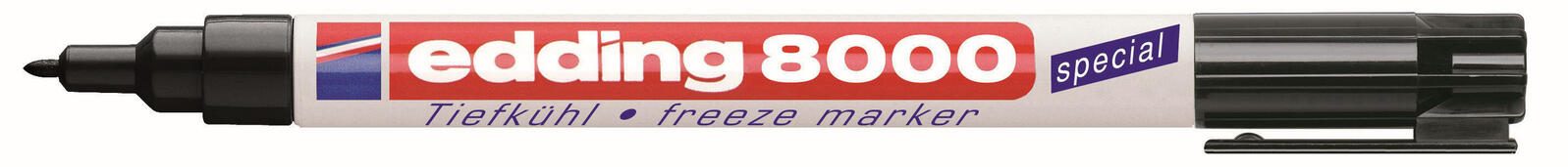 edding Tiefkühlmarker 1.0 mm Schwarz