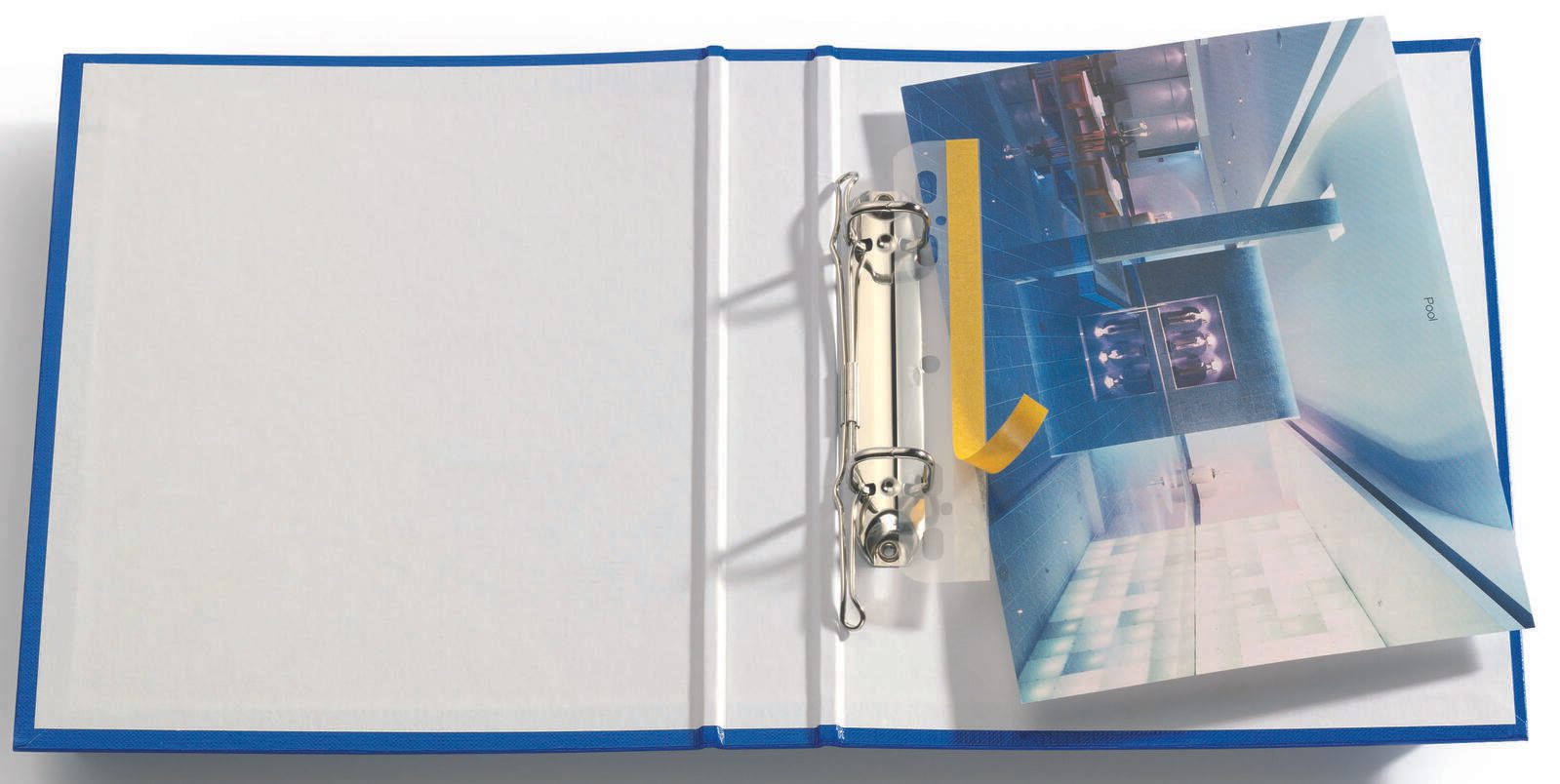 DURABLE Heftstreifen, selbstklebend für bis DIN A4 transparent