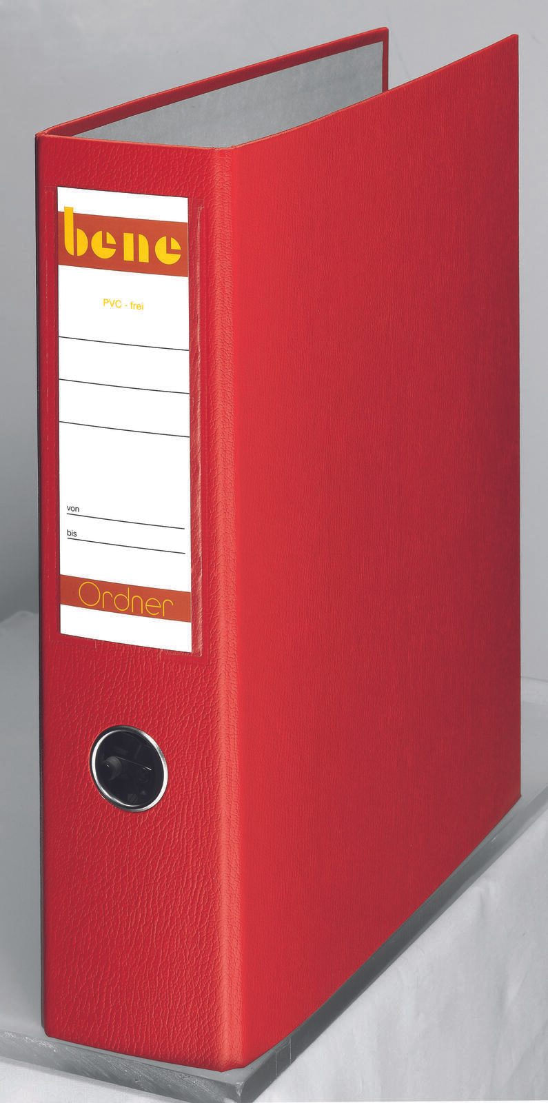bene Doppelordner 2x A5 quer Karton rot