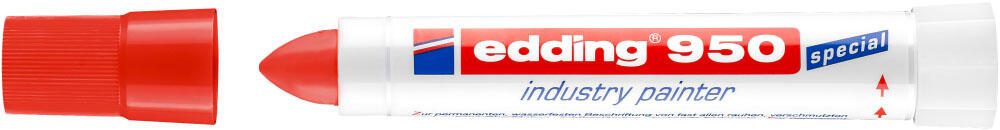 edding Industriemarker 10.0 mm Rot
