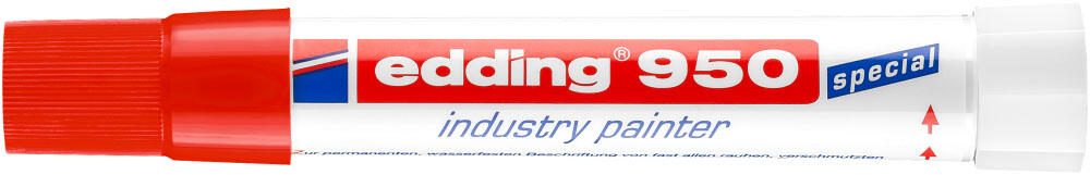 edding Industriemarker 10.0 mm Rot