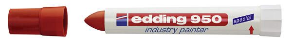 edding Industriemarker 10.0 mm Rot