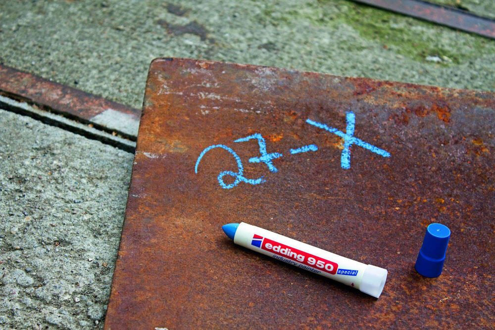 edding Industriemarker 10.0 mm Blau