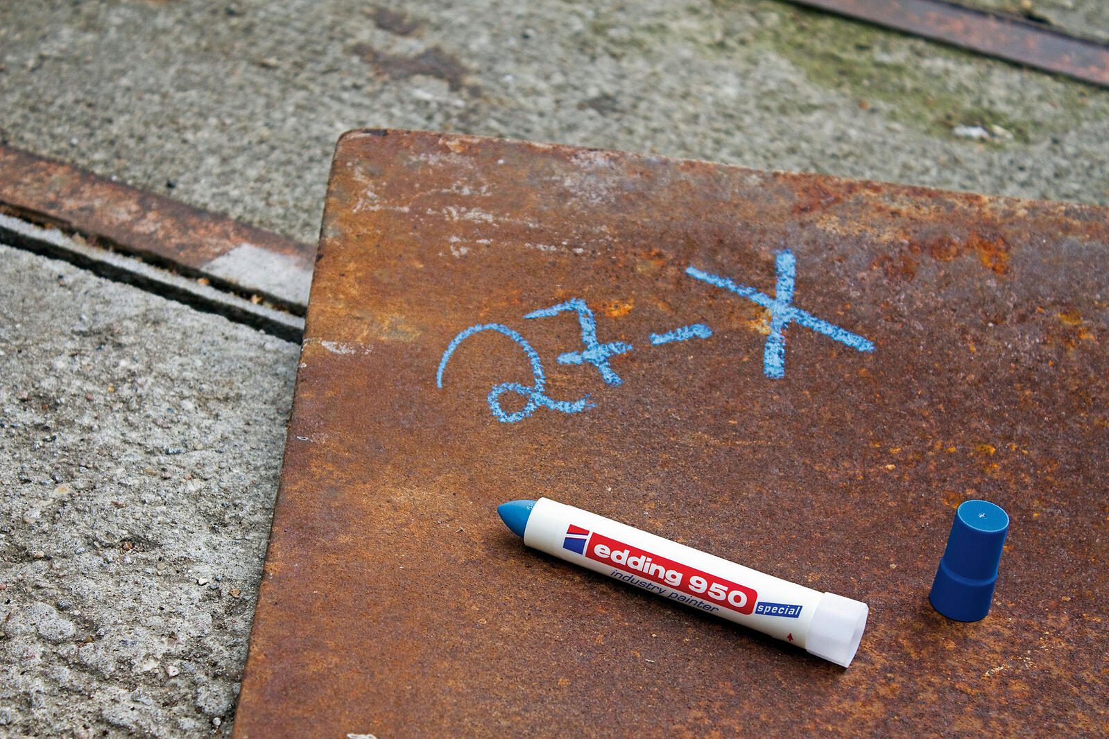 edding Industriemarker 10.0 mm Blau