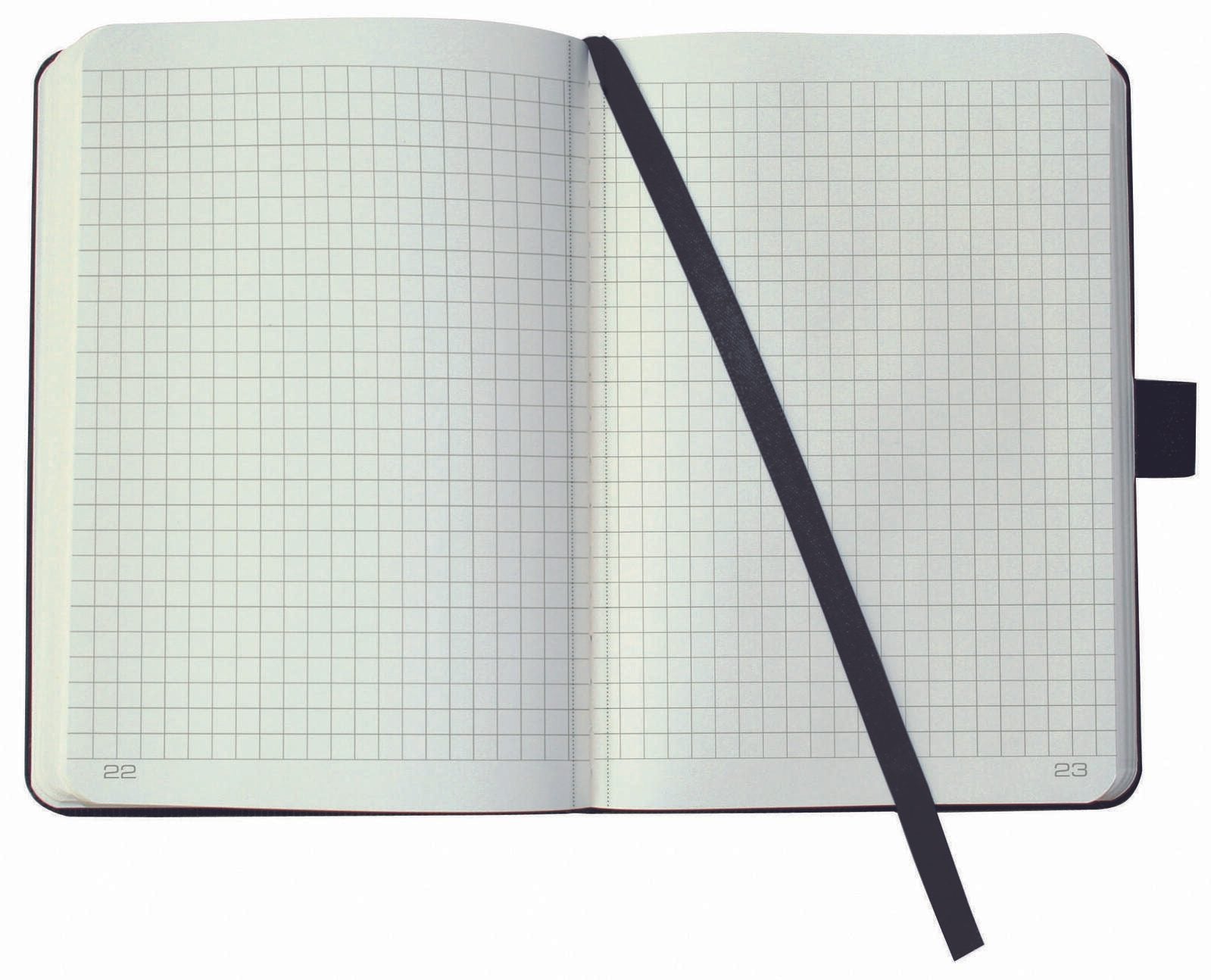 SIGEL Notizbuch DIN A6 kariert, 194 Seiten