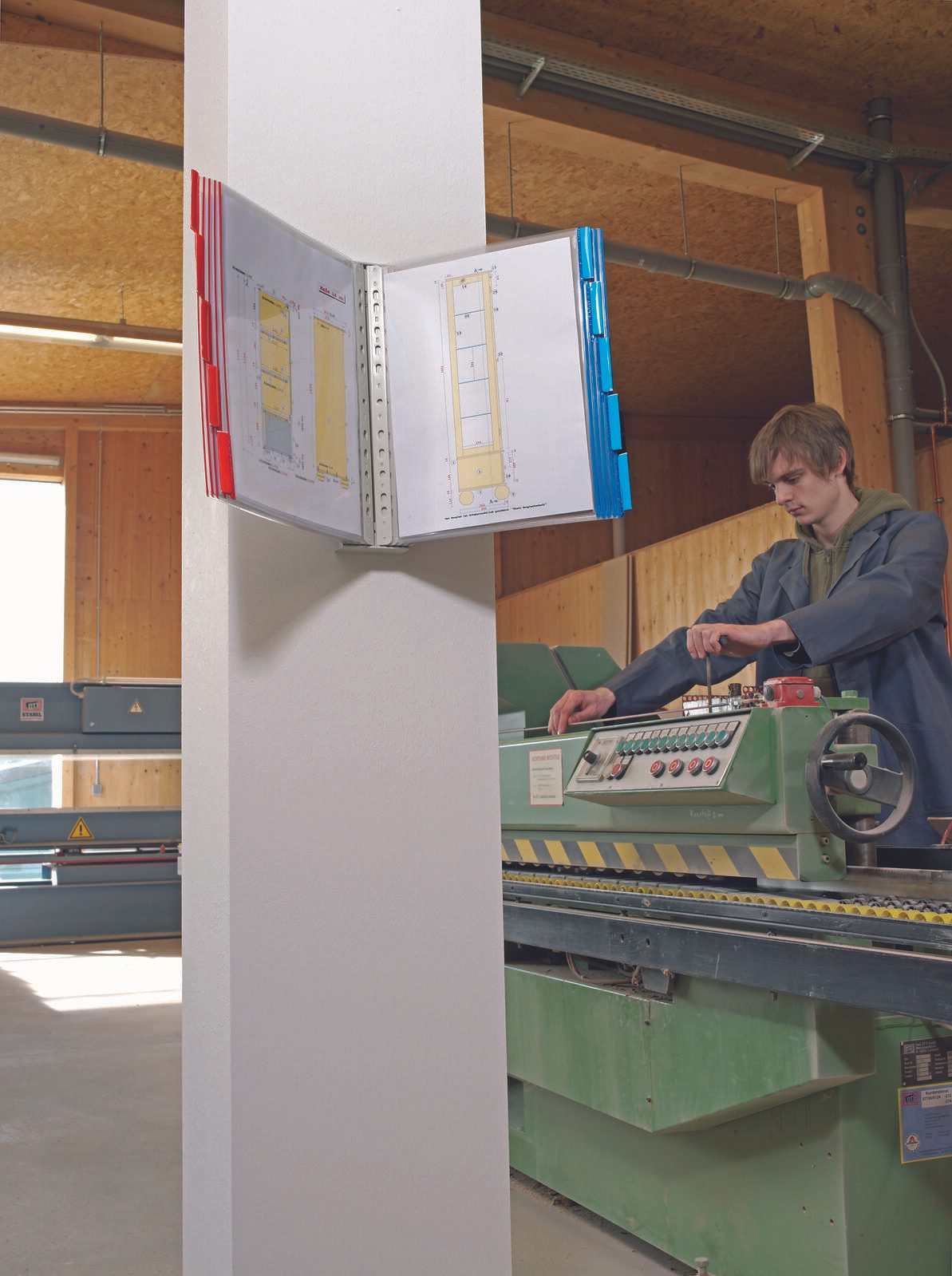 DURABLE Wand-Sichttafelsystem DIN A4