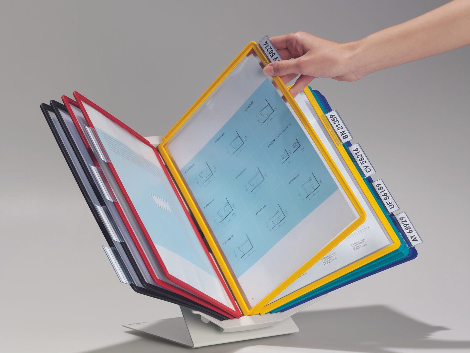 DURABLE Sichttafelsystem DIN A4