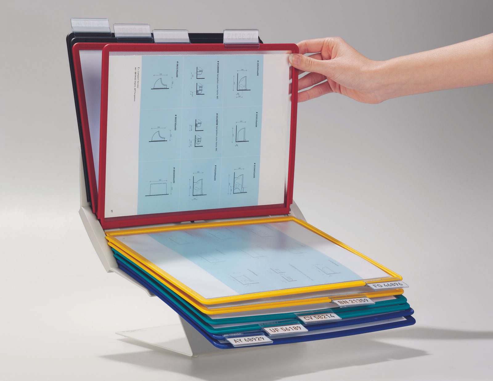 DURABLE Sichttafelsystem DIN A4