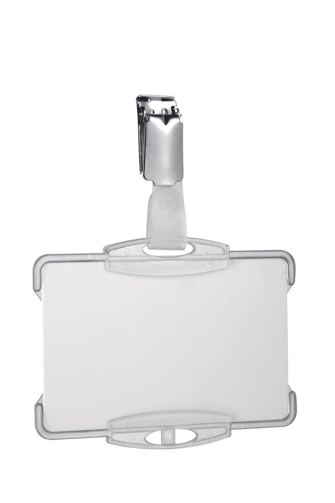 DURABLE Namensschilder transparent 8.5 cm x 5.4 cm