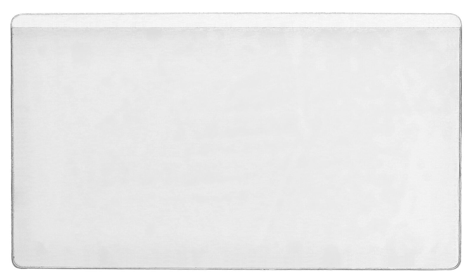 DURABLE Visitenkartentasche selbstklebend transparent