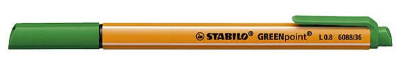 STABILO Filzstift Grün 0.8 mm