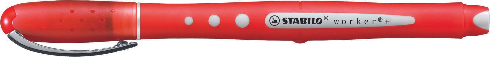 STABILO Worker colorful Tintenroller 0.5 mm Rot