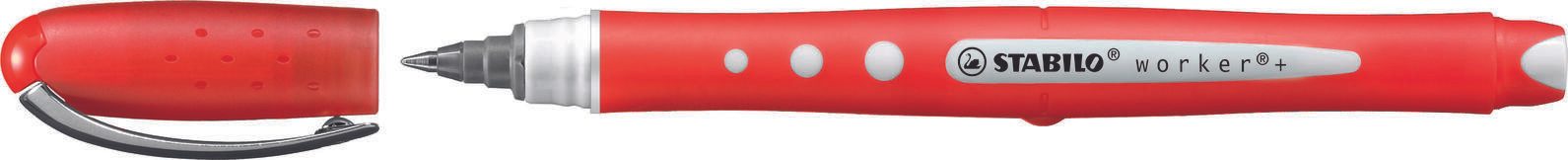 STABILO Worker colorful Tintenroller 0.5 mm Rot