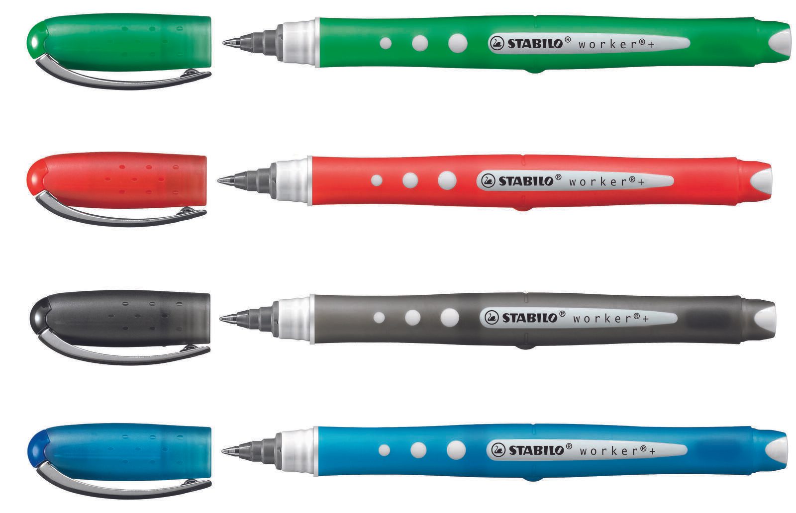 STABILO Worker colorful Tintenroller 0.5 mm Mehrfarbig