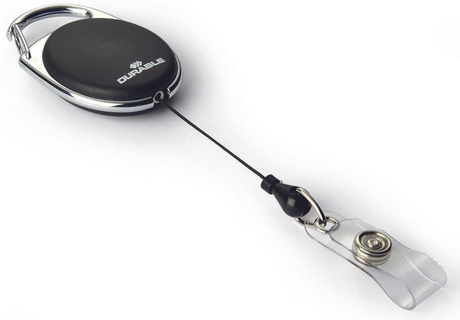 DURABLE Ausweishalter schwarz