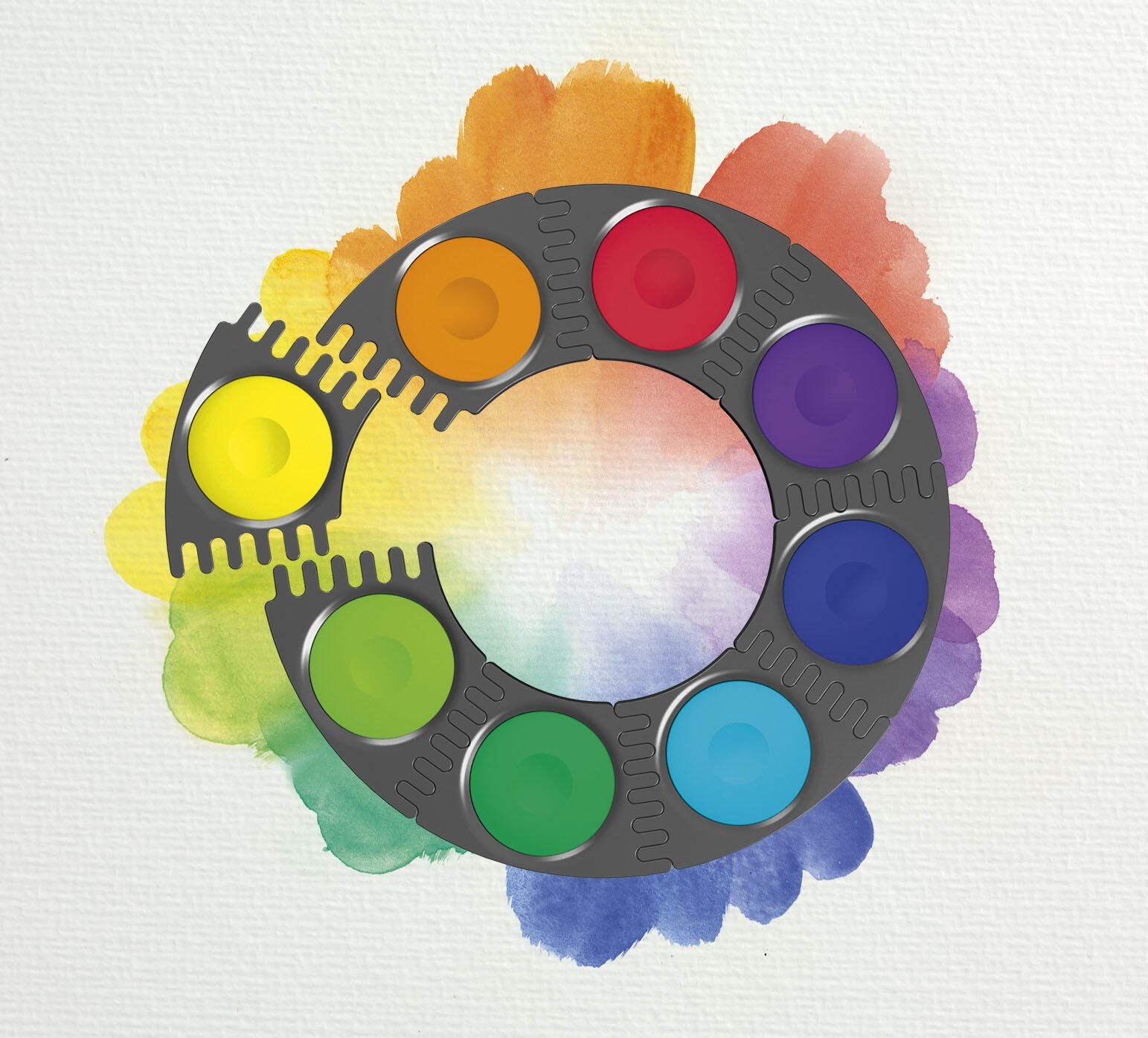 FABER-CASTELL Wasserfarbkasten 12 Farben