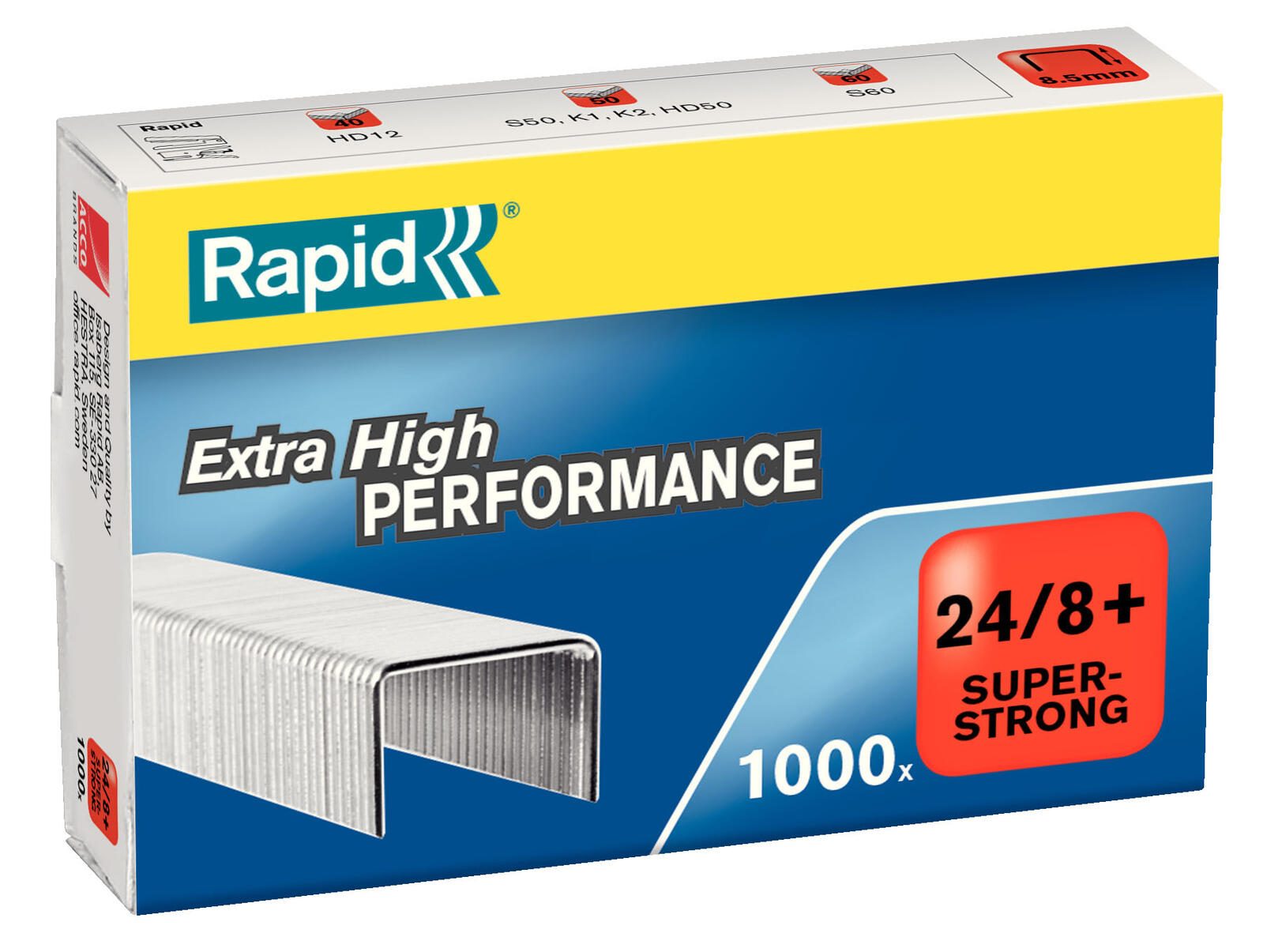 Rapid Heftklammern 12.8 mm 24/8
