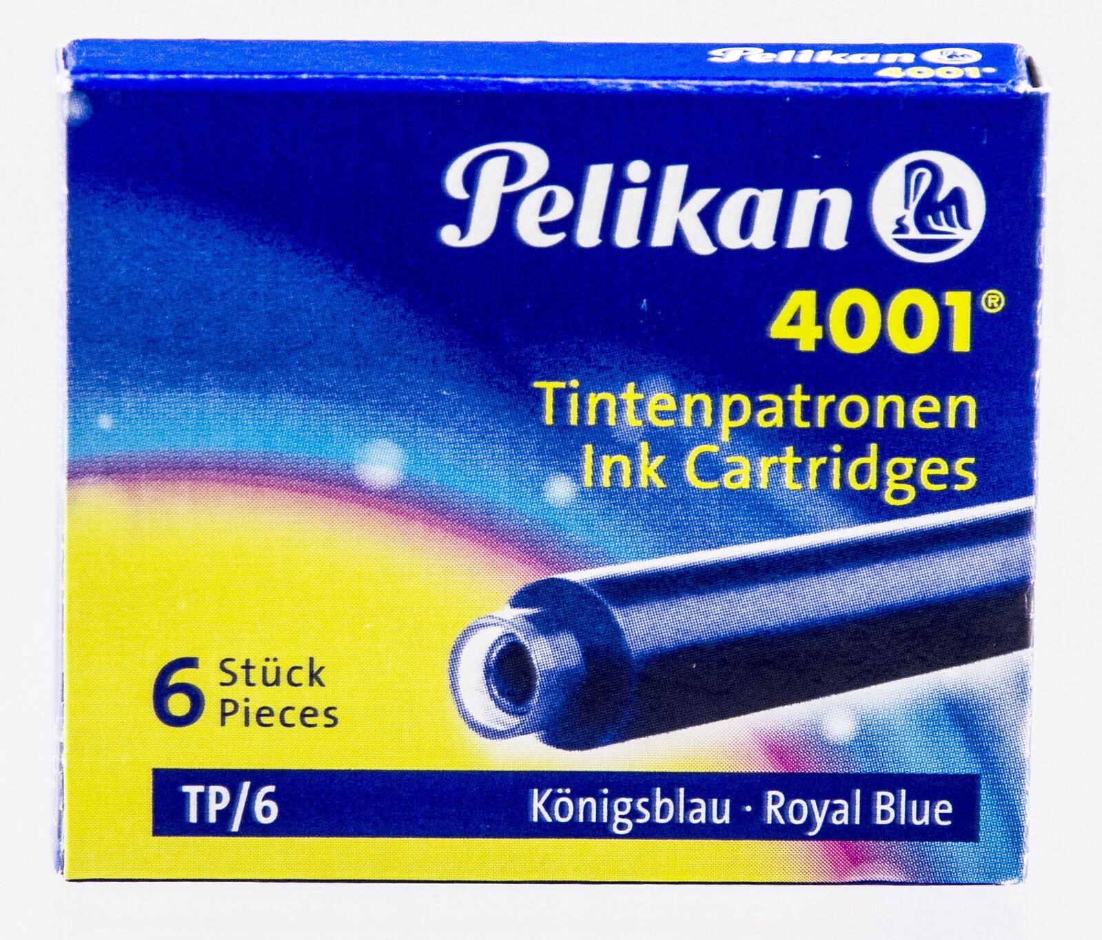 Pelikan Tintenpatronen für Füller königsblau